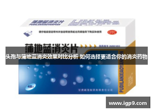 头孢与蒲地蓝消炎效果对比分析 如何选择更适合你的消炎药物